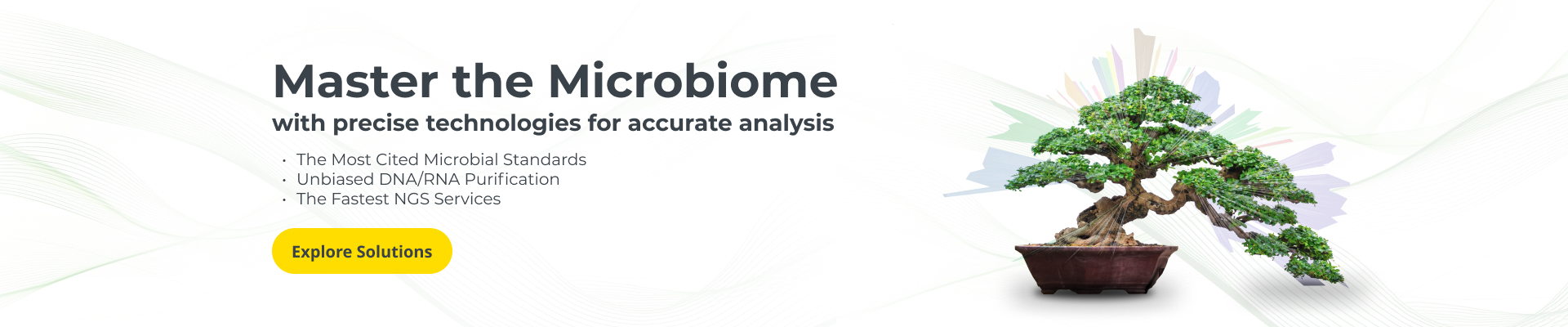 Banner for Zymo Research's Shotgun Metagenomic Sequencing Service