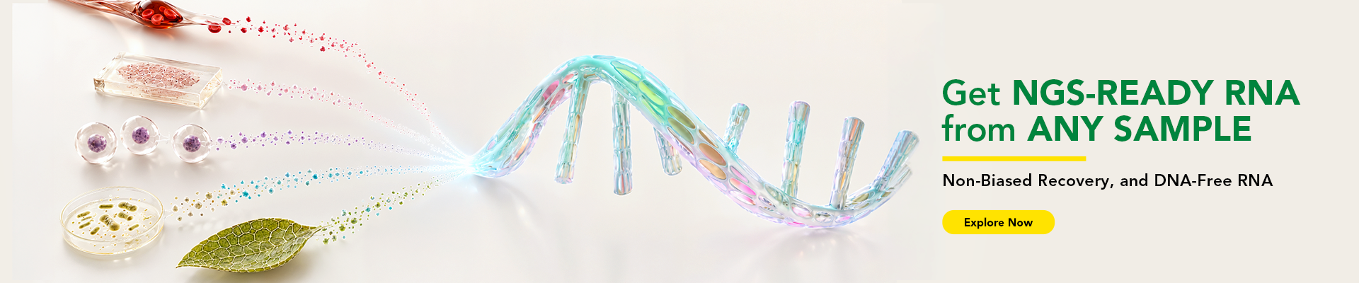 Banner for Zymo Research's Quick RNA Campaign