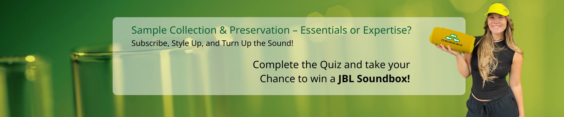 Banner for Zymo Research's 2025 Quiz