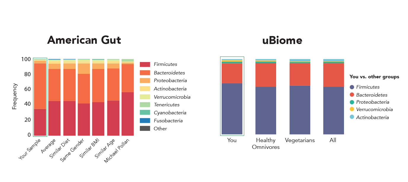 American Gut uBiome Graph