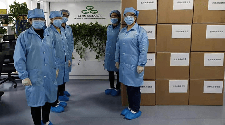 Zymo Research China team helps combating new coronavirus