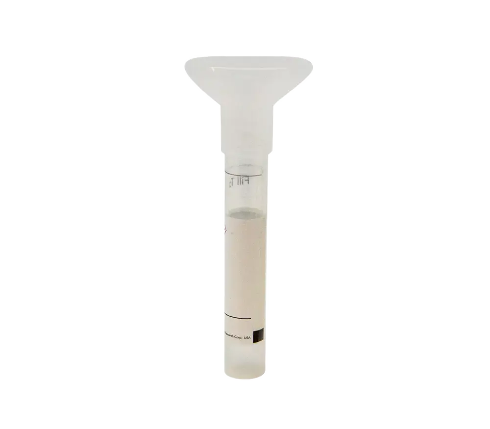 Effortless at-home saliva sample collection with DNA/RNA Shield, perfect for ambient temperature shipping.