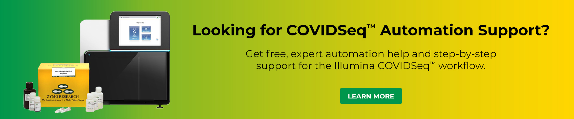 COVIDSeq automation support
