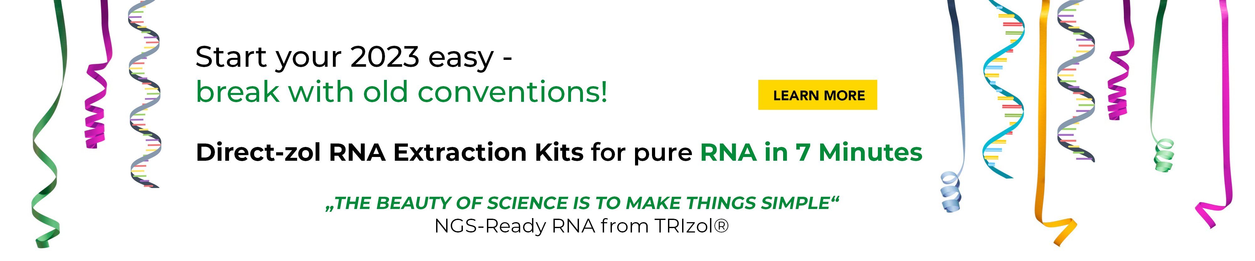 Banner for Direct-zol RNA Extraction Kits 2023