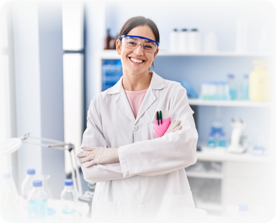 Image of Smiling Scientist