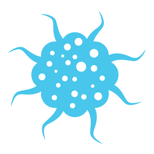 Image of a blue cell