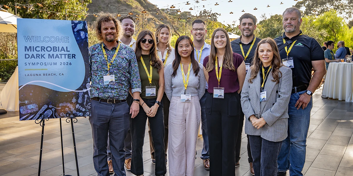 The Zymo Team welcomes attendees to the symposium