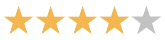 4 review stars