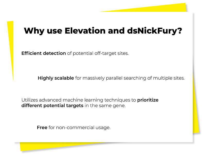 why use elevation and dsNickFury