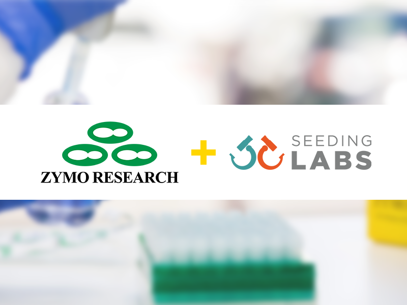 Zymo Research plus seeding labs