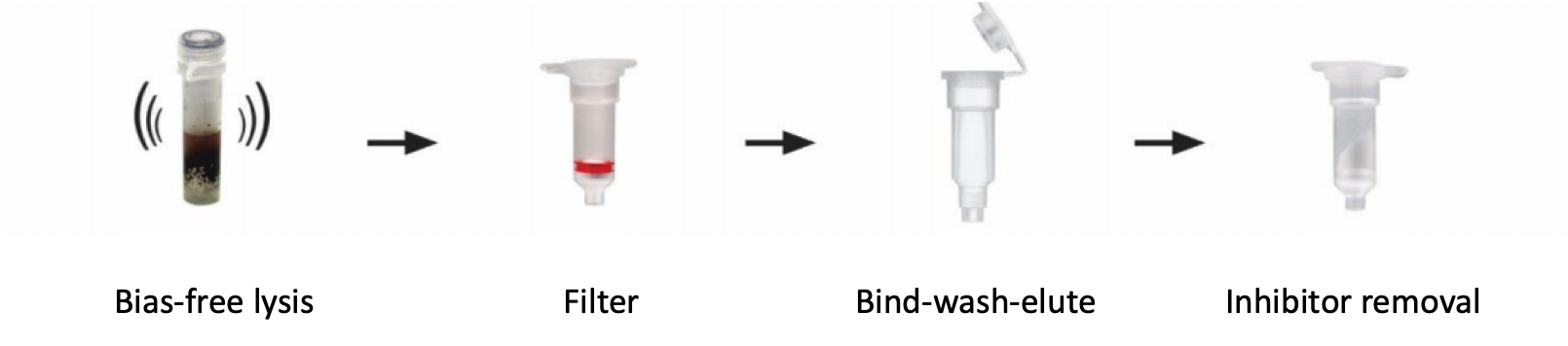 ZymoBIOMICS kit workflow